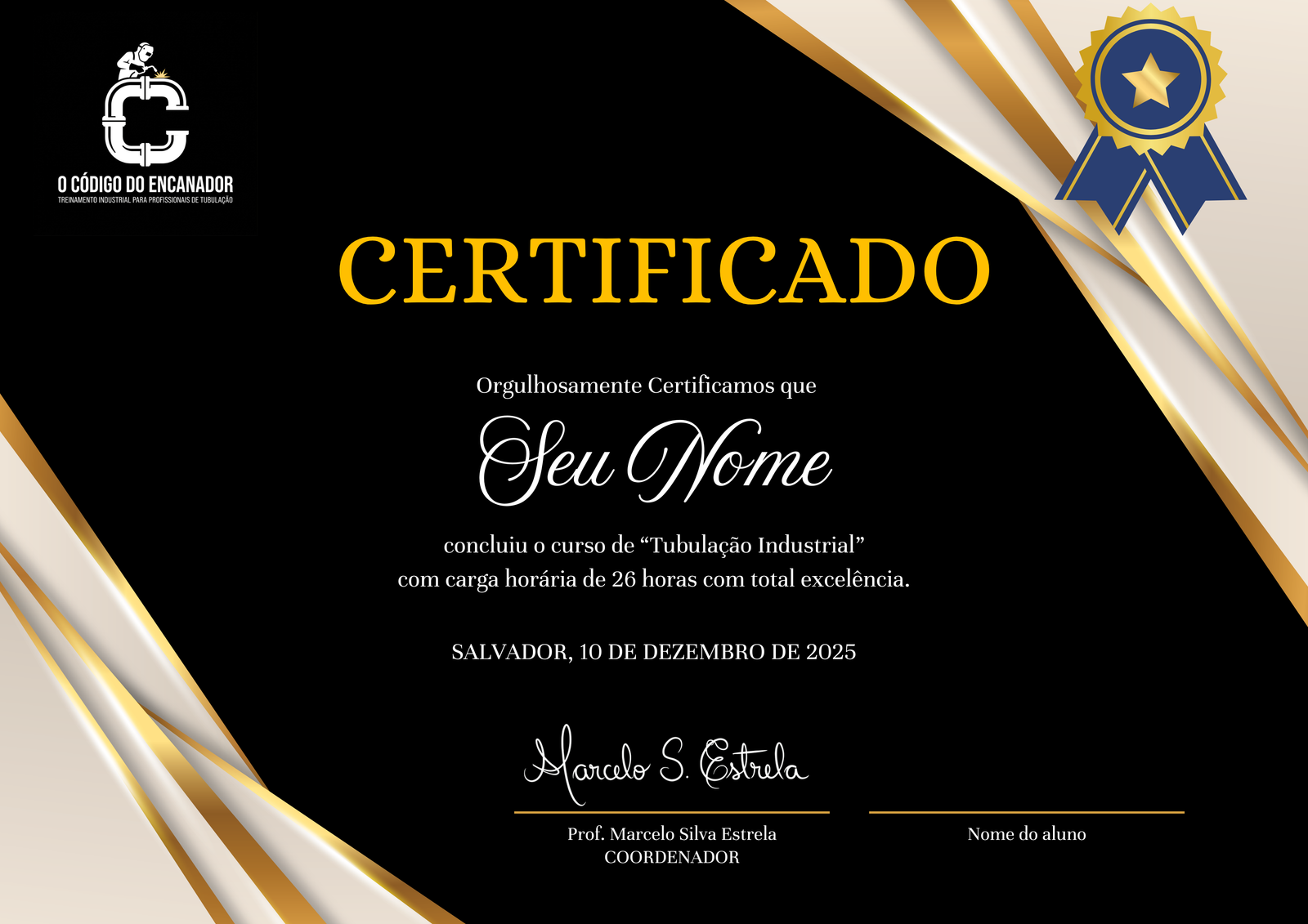 Certificado Frente